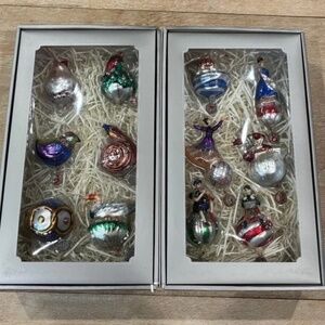 Pottery Barn Twelve Days of Christmas Ornaments, NIB, Collectible Rare